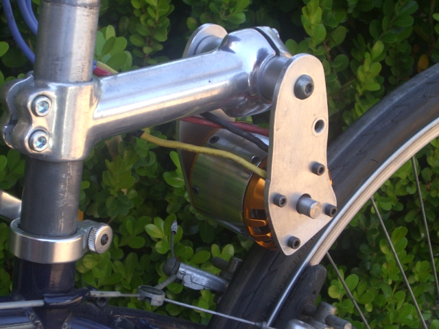 diy friction drive bicycle