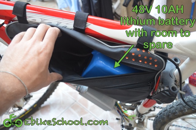 ibera bicycle triangle frame bag