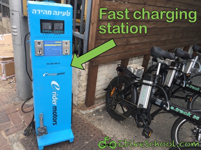 charging e bike